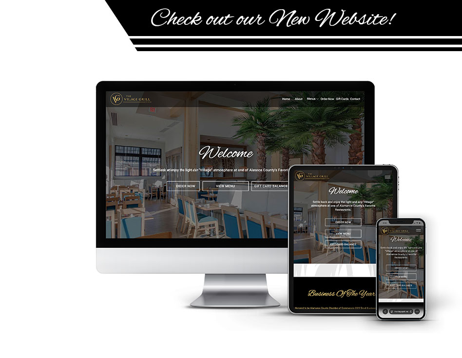 Click to Visit The Village Grill Website